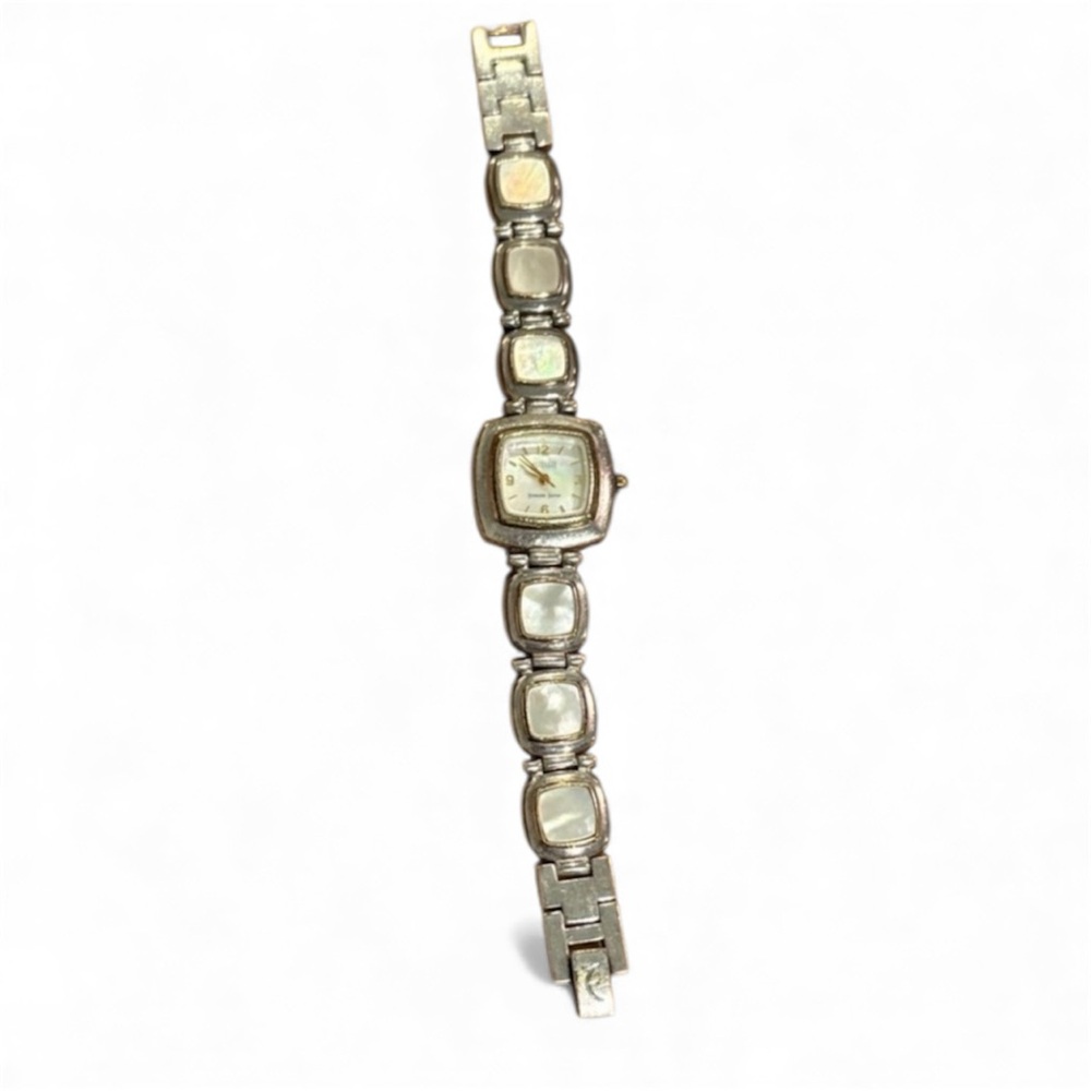 Ecclisse Mother of Pearl & Sterling Silver Women's Watch